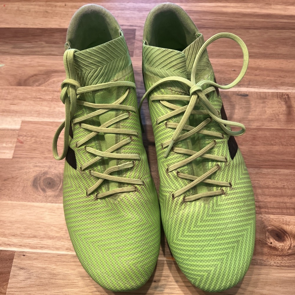 Adidas Nemeziz Messi 18.1 FG DA9586 Green Soccer Cleats mens Size 9.5 World‎ Cup